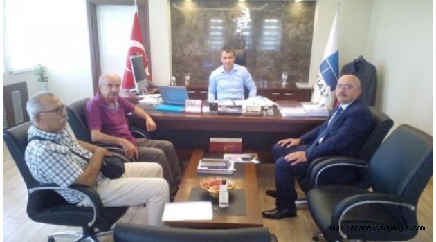 MEDAŞ GENEL MÜDÜRÜNE ZİYARET