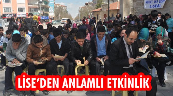 Mehmet Akif Ersoy Lisesi’inden Anlamlı Etkinlik