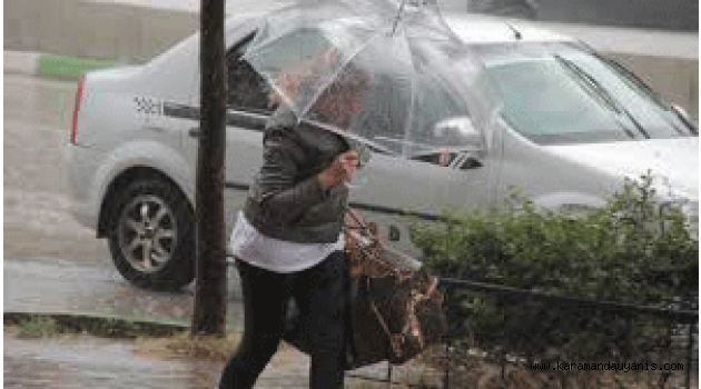 METEOROLOJİ’DEN KUVVETLİ RÜZGAR UYARISI