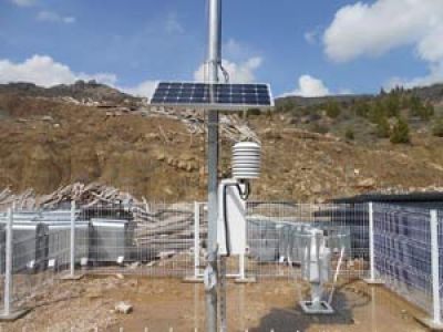Meteoroloji İstasyonu Veri Aktarımına Başladı