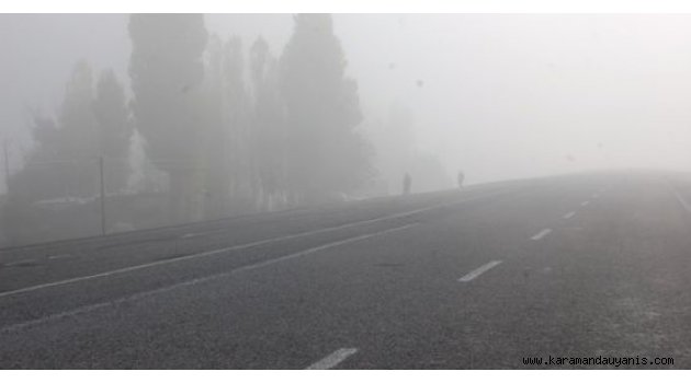 METEOROLOJİDEN DON VE SİS UYARISI