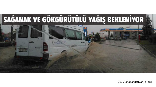 METEOROLOJİ'DEN YAĞIŞ UYARISI