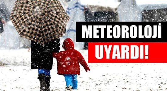 Meteoroloji’den Soğuk Ve Yağışlı Hava Uyarısı