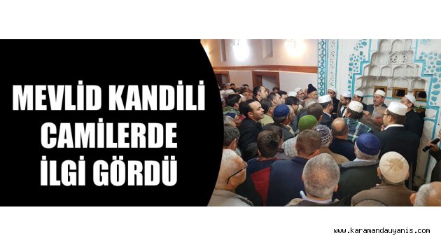 Mevlid Kandili..