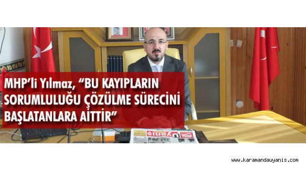 MHP İL BAŞKANI Oktay YILMAZ