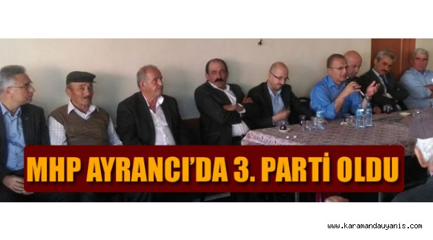 MHP KAN KAYBETTİ