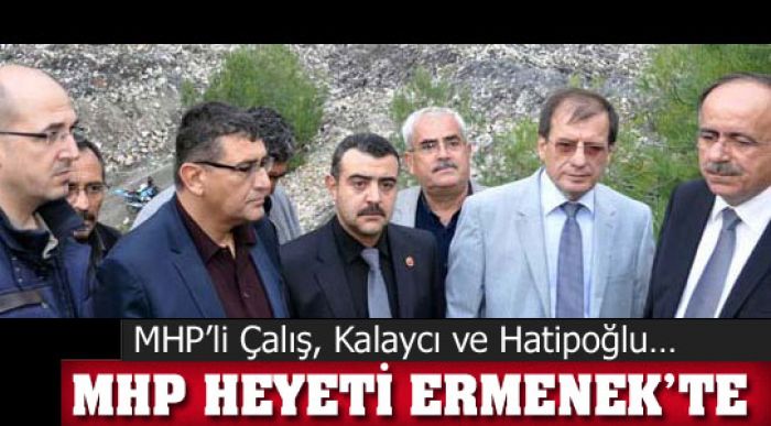 Mhp Heyeti Ermenek’te