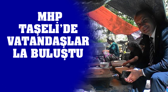Mhp Taşeli’de Vatandaşlarla Buluştu