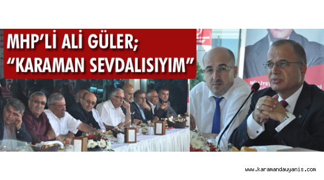 MHP'DEN ADAY TANITIM TOPLANTISI