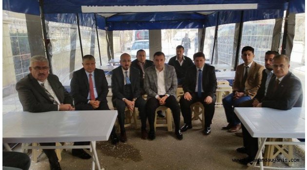 MHP'DEN ÜST DÜZEY TAZİYE ZİYARETİ