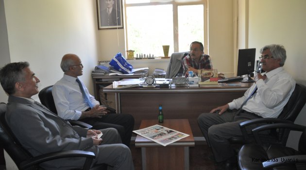 MİLLET PARTİSİ KARAMAN MİLLETVEKİLİ ADAYLARI GAZETEMİZİ ZİYARET ETTİLER