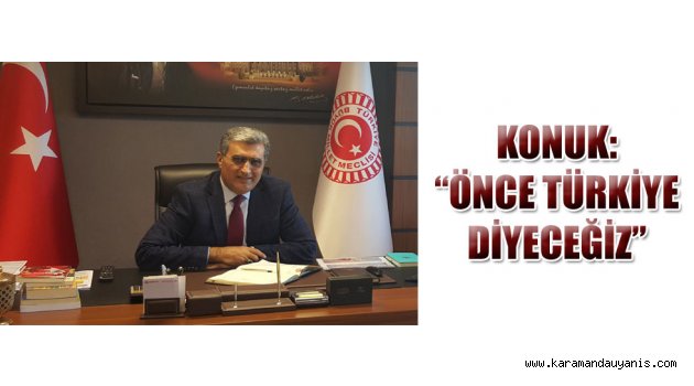 MİLLETVEKİLİ RECEP KONUK