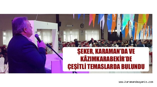 MİLLETVEKİLİ RECEP ŞEKER