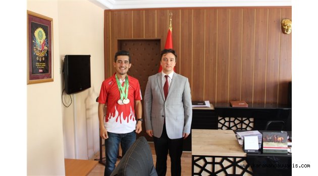 MİLLİ ATLETE DESTEK