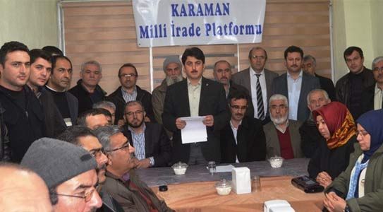 “milli İrade Platformu” Toplandı