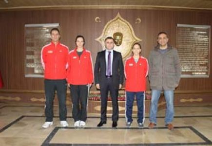 Milli Sporcu'dan Ziyaret