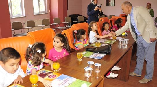 Minikler Ziyaret Etti