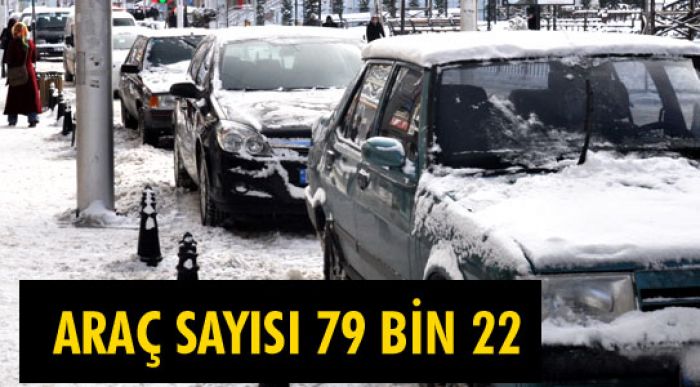 Motorlu Araç Sayısı 79 Bin 22