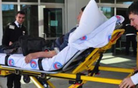 Motorlu Testereyle Bacağını Kesti
