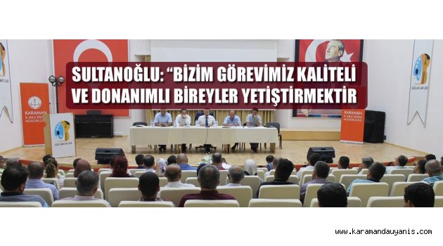 MÜDÜRLER TOPLANTISI..