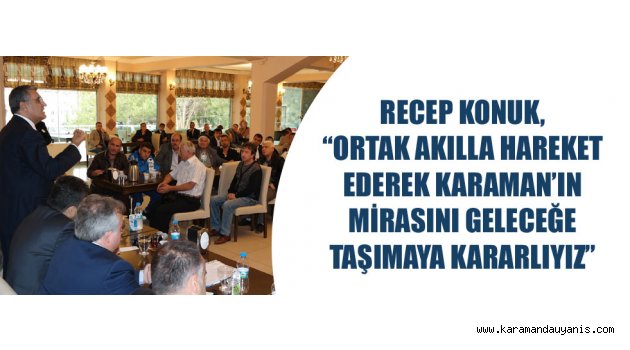 MUHTARLARLA BİRARAYA GELDİ