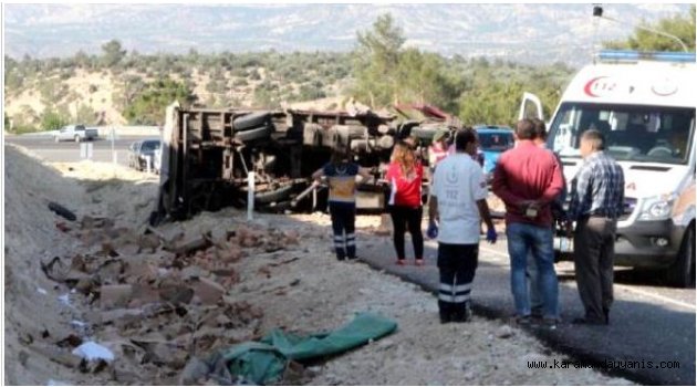 MUT YOLUNDA KAZA 2 ÖLÜ