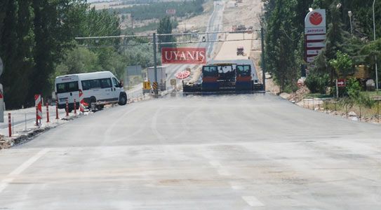 Mut Yolu Duble Yol Çalışması Başladı