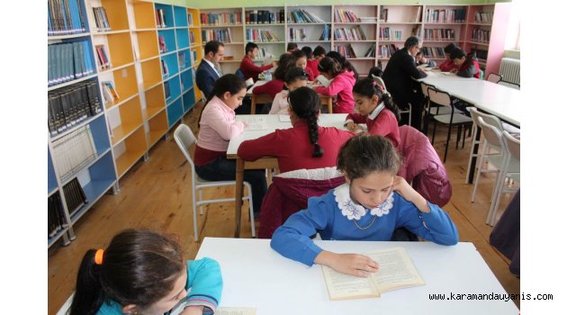 ÖĞRENCİLER KÜTÜPHANELERİ DOLDURDU