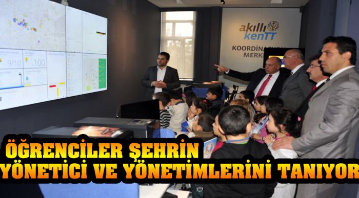 Öğrenciler Şehrin Yönetici Ve Yönetimlerini Tanıyor