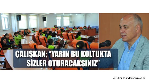 ÖĞRENCİLERDEN BELEDİYE ZİYARETİ
