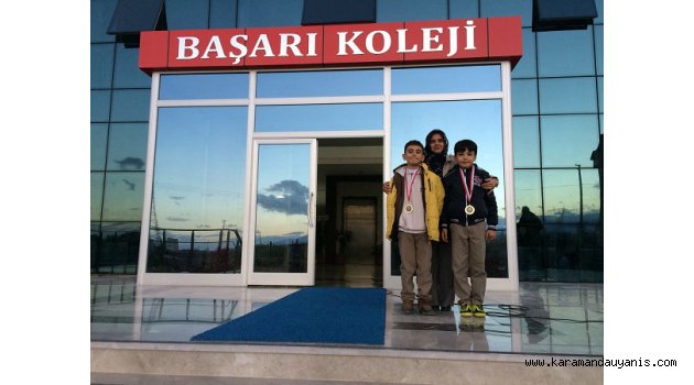 ÖĞRENCİLERDEN ÇİFTE ZAFER