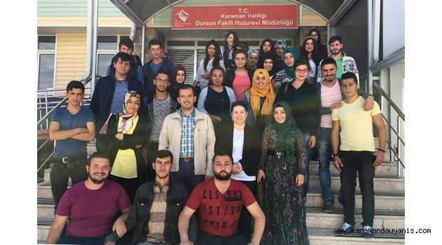 ÖĞRENCİLERDEN HUZUREVİ ZİYARETİ
