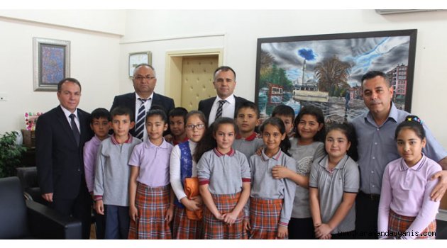 ÖĞRENCİLERDEN SULTANOĞLU'NA ZİYARET