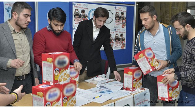 ÖĞRENCİLERDEN TÜRKMENLERE YARDIM