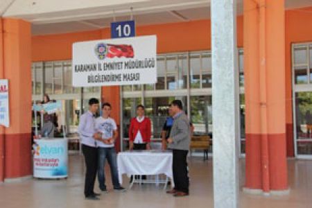 Öğrencilere “hoşgeldin” Karşılaması
