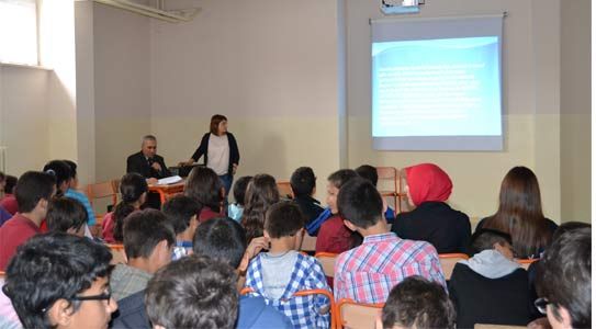 Öğrencilere Sosyal Güvenlik Anlatıldı