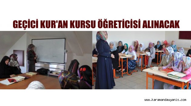 Öğretici Alımı