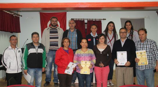 Öğretmen Liderlere Sertifikaları Verildi