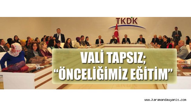 ÖĞRETMENLERLE BULUŞTU