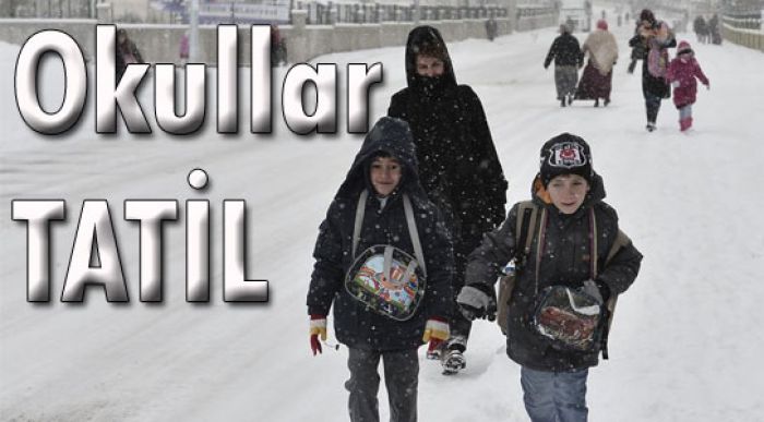 Okullar Yarın Tatil