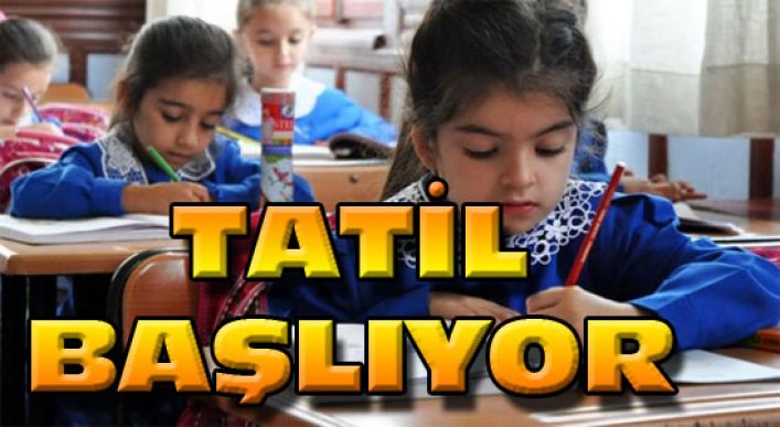 Okullar Yarıyıl Tatiline Bugün Başlıyor