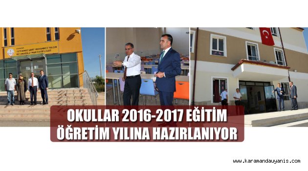 OKULLARDA İNCELEME..