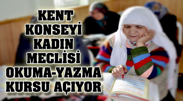 Okuma-yazma Kursu Açıyor