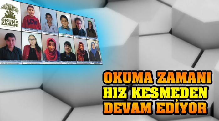 Okuma Zamanı Hız Kesmeden Devam Ediyor