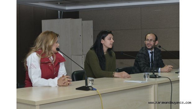 OLİMPİYAT SPORCULARI ÖĞRENCİLERLE BULUŞTU