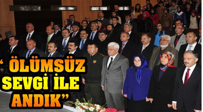 Ölümsüz Sevgi İle Andık
