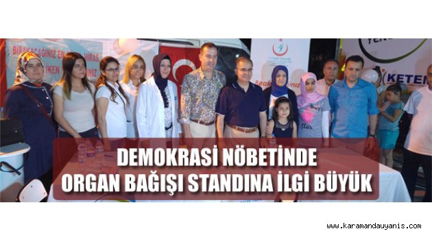 Organ Bağışı Standı