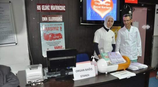 Organ Bağışı Haftası Standı