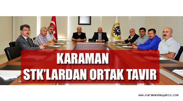 ORTAK SAĞDUYU ÇAĞRISI