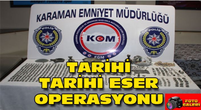 Otomobilde 649 Tarihi Eser Ele Geçirildi